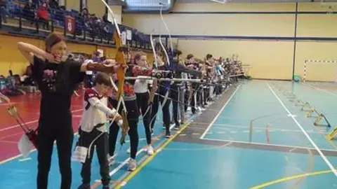 Tiro con arco Le&oacute;n