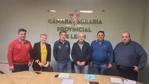 Reuni&oacute;n opas C&aacute;mara agraria Le&oacute;n