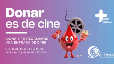 Donar es de cine