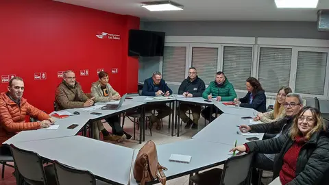 Reuni&oacute;n ordinaria de la Ejecutiva Municipal Socialista