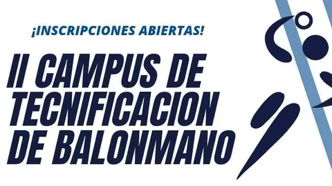 Villacelama ser&aacute; sede del II Campus de Tecnificaci&oacute;n de Balonmano para ni&ntilde;os y ni&ntilde;as