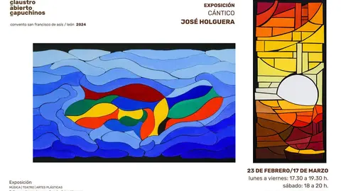 Claustro Abierto Capuchinos de Le&oacute;n Revive las Artes Pl&aacute;sticas con la Exposici&oacute;n "C&Aacute;NTICO" de Jos&eacute; Holguera