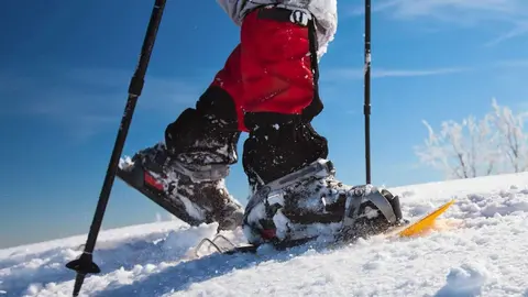 Ruta raquetas de nieve Le&oacute;n