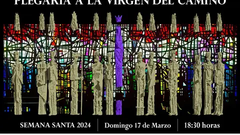"Plegaria a la Virgen del Camino" en Valverde de la Virgen: Acto Pre-Semana Santa
