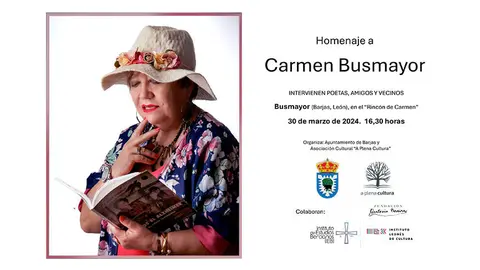 CARTEL HOMENAJE Carmen Busmayor