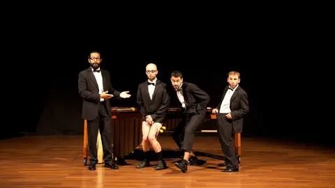 "Concierto Singular" de P&iacute;score en Ponferrada. Cuatro talentosos m&uacute;sicos desafiar&aacute;n los l&iacute;mites de la m&uacute;sica con 16 baquetas y una &uacute;nica marimba