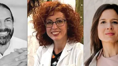 Jos&eacute; Edelstein, Conchi Lillo y Beatriz Robles