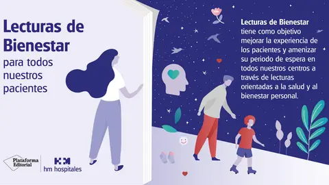 HM Hospitales presenta "Lecturas de Bienestar", una iniciativa cultural para mejorar la estancia de los pacientes