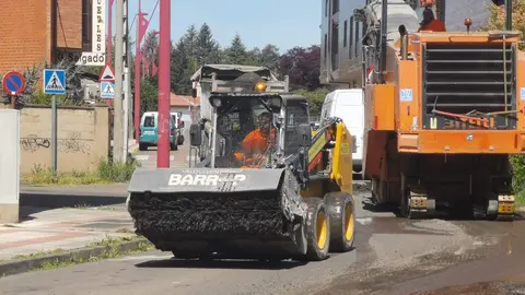 Plan de Asfaltado en el municipio de San Andr&eacute;s del Rabanedo