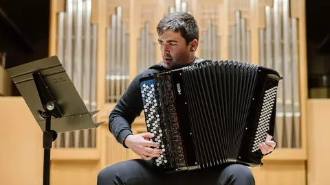 Juan Mat&iacute;as Cuartas ofrece un Recital de Acorde&oacute;n en el Auditorio Marita Caro