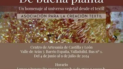 El CEARCAL Inaugura "De Buena Planta": Una Exposici&oacute;n de Arte y Artesan&iacute;a Textil Inspirada en el Mundo Vegetal