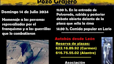 Cartel Pozo Grajero