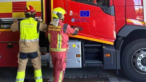 Bomberos Le&oacute;n