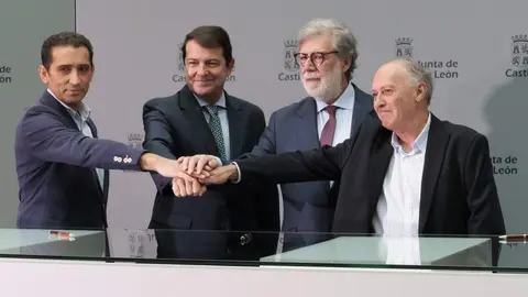 Castilla y Le&oacute;n sella cuatro nuevos acuerdos sociales que movilizar&aacute;n m&aacute;s de 980 millones de euros