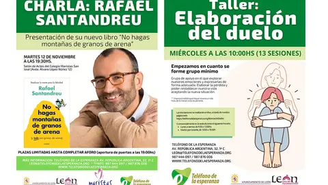 Charla SANTANDREU en Le&oacute;n