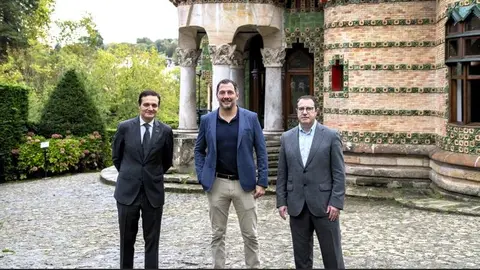 Encuentro Firma Convenio El Camino de Gaud&iacute; en El Capricho