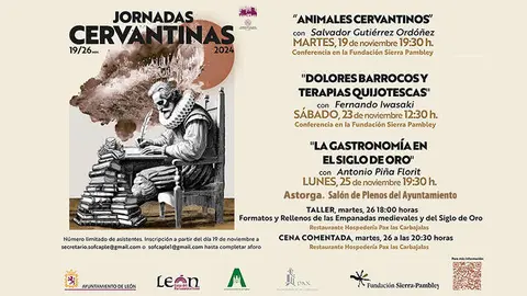 IX edici&oacute;n de las Jornadas Cervantinas de Le&oacute;n, bajo el t&iacute;tulo &ldquo;Cervantes por Le&oacute;n&rdquo;