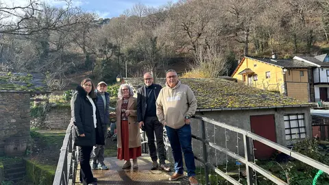 Olegario Ram&oacute;n, denunciando la dejadez del Alcalde y su equipo de gobierno en los pueblos de La Tebaida.