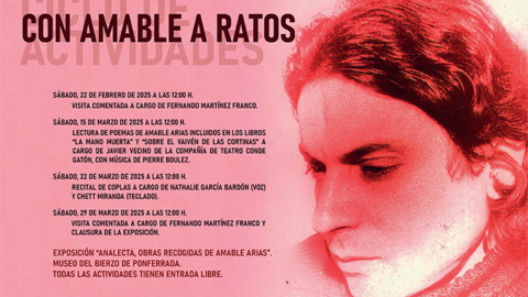 El Museo del Bierzo organiza el ciclo de actividades &ldquo;Con Amable a ratos&rdquo; en homenaje a Amable Arias