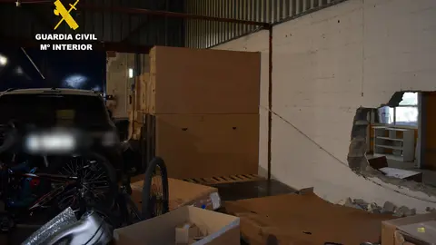 Inspecci&oacute;n ocular Guardia Civil robo bicicletas en Le&oacute;n