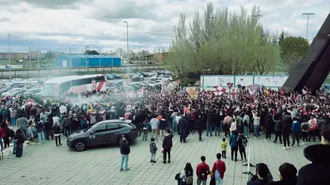 Recibimiento al equipo culturalista en el Reino de Le&oacute;n.