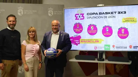Nace la I Copa Basket 3x3 Diputaci&oacute;n de Le&oacute;n: baloncesto urbano para dinamizar la provincia este julio