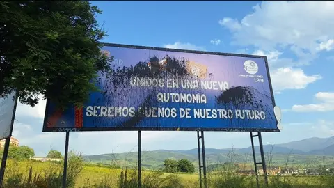 Valla de Ponferrada da&ntilde;ada