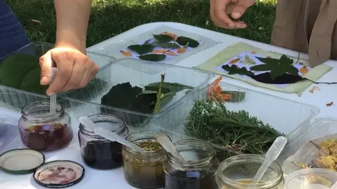 Taller Ecoprint en Ponferrada