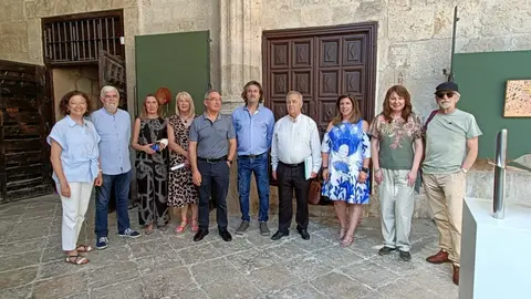Asistieron a la inauguracion la junta directiva de Thield&oacute;n y artistas de Le&oacute;n