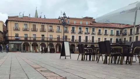 Plaza Mayor de Le&oacute;n