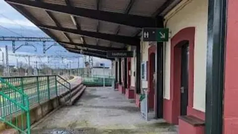 Estaci&oacute;n tren Bra&ntilde;uelas (Le&oacute;n)
