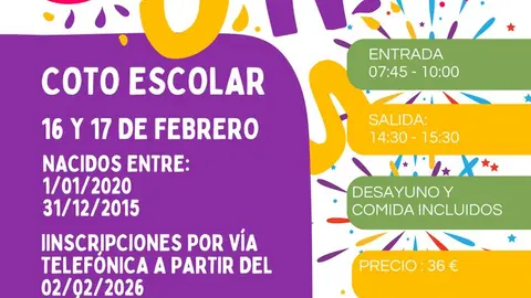 Cartel Carnaval 2026_Coto Escolar