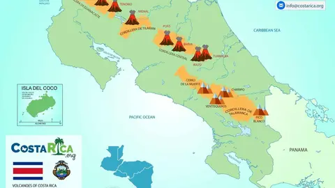 Mapa de Costa Rica