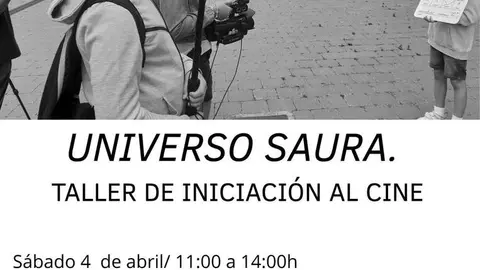 Taller Universo Saura solo cartel