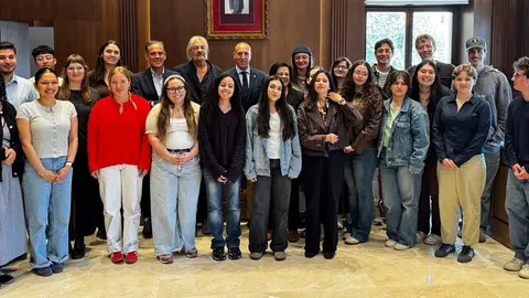 Le&oacute;n recibe a estudiantes de la Universidad de Washington dentro de su programa de intercambio cultural