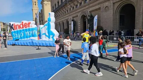Kinder Joy of moving Experience llega a Le&oacute;n con tres d&iacute;as de deporte y ocio saludable para familias