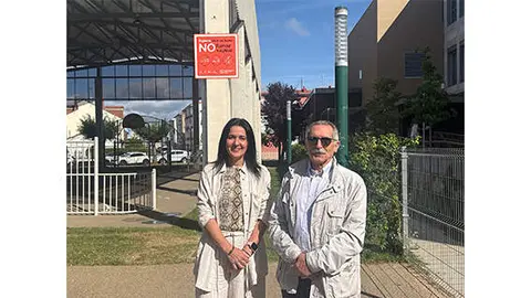 Ana Caurel y Estanislao de Luis