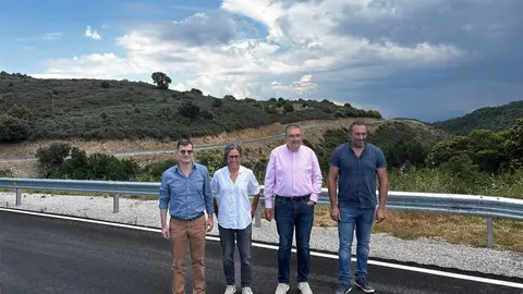 Diputaci&oacute;n de Le&oacute;n concluye las obras de ensanche y mejora de la LE-5220 en Corull&oacute;n