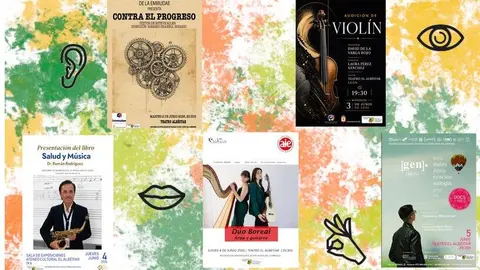 Programación cultural del 1 al 7 de junio en el Teatro El Albéitar y sus salas expositivas