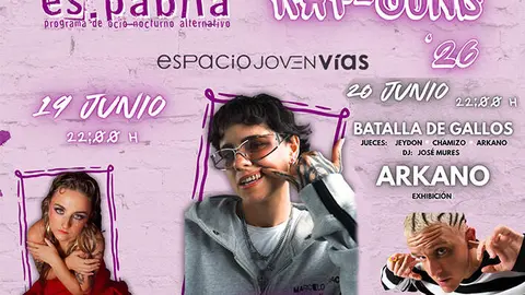 León celebra el festival ‘Rap-Cons 2026’ con Carmen Xía, Anier y una batalla de gallos con Arkano