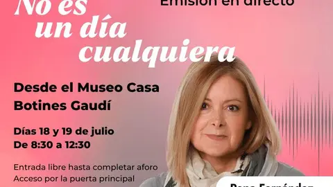 Radio Nacional emitirá en directo ‘No es un día cualquiera’ desde el Museo Casa Botines Gaudí de León
