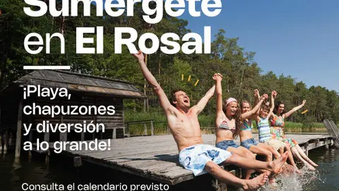El Rosal lleva la diversión del verano a 14 playas fluviales y piscinas municipales de León y Valdeorras