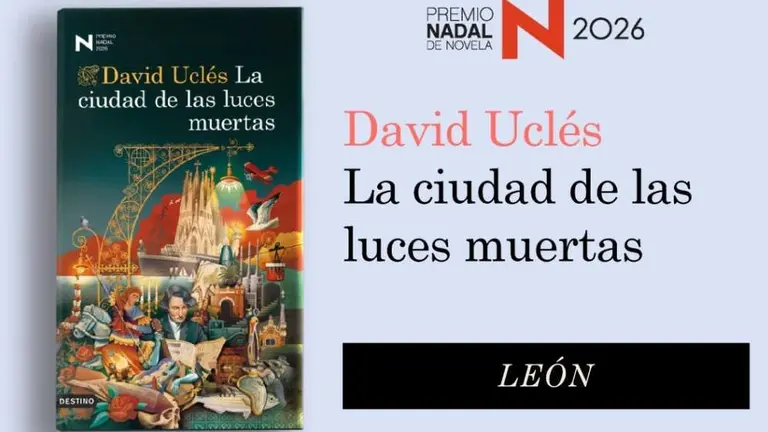 David Uclés presenta en León su nueva novela “La ciudad de las luces muertas”