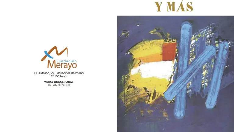 Santibáñez de Porma inaugura una nueva temporada expositiva de la Fundación Merayo