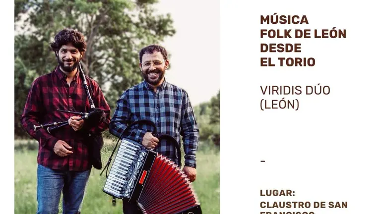 Viridis Dúo protagoniza una nueva cita de Claustro Abierto "Expresa" con la música tradicional de León