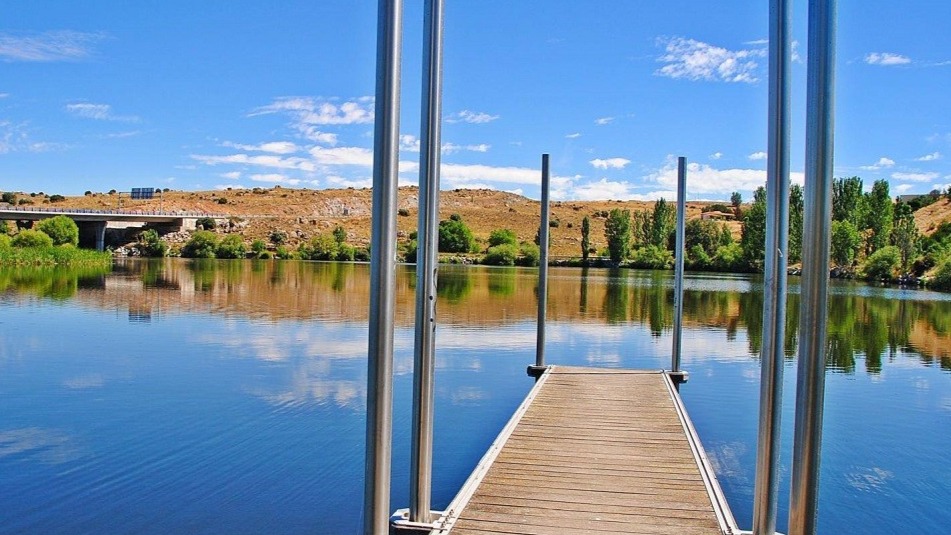 Presa de Fuentes Claras. Foto de: JCivantos.