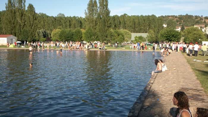 Piscina fluvial de Cimanes del Tejar. Foto de: Sapos y Princesas