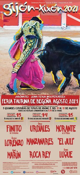 Feria Taurina de Begoña en Gijón