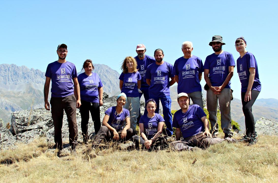 Equipo HISMECON con Ayto y Junta Vecinal