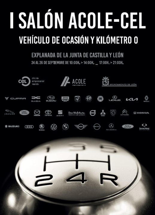 Cartel I Salón ACOLE -CEL León